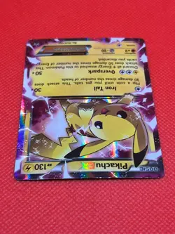 Pokemon Tcg Pikachu EX XY84 Black Star Promo Card - Image 3