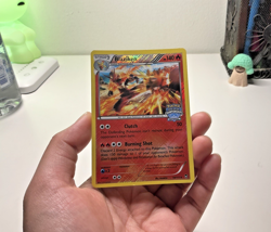 Blaziken 14/111 National Championships Pokemon Furious Fists Reverse Holo - LP+ - Image 1