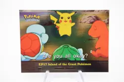 Topps Pokemon EP17 Island Of The Giant Pokemon Holo Foil Blue Label NM - Image 1