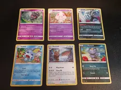 Pokemon Lot Of 6 Black Star Promos SM51 SM93 SWSH027 SWSH073 SWSH059 SWSH058 LP - Image 1