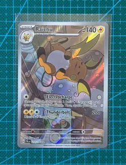 Pokemon TCG Raichu 211/193 Illustration Rare SV Paldea Evolved English - Image 1