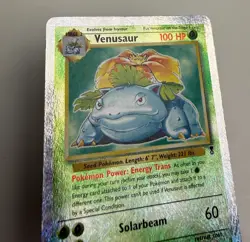 2002 WOTC POKEMON LEGENDARY COLLECTION VENUSAUR 18/110 REVERSE HOLO RARE LP-M+ - Image 4