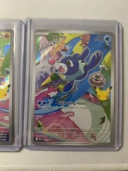 Pokemon TCG MEP Holo Lot Rowlet Litten Popplio First Series 30th Anniversary - Image 4