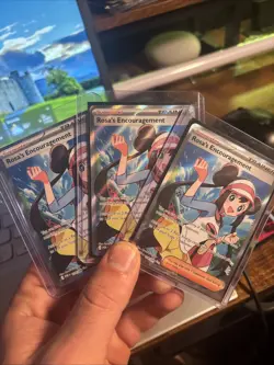 Pokemon X3 ROSA'S ENCOURAGEMENT 114/088 - Perfect Order - RARE FULL ART - MINT - Image 1