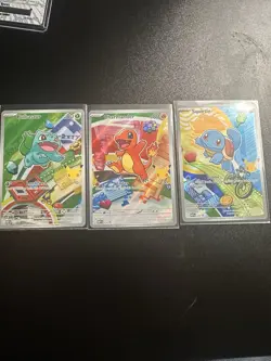 Pokemon First Partners Charmander Bulbasaur Squirtle - Image 1