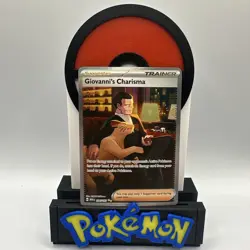 Pokemon TCG 151 Full Art Trainer Giovanni's Charisma 204/165 - Image 1