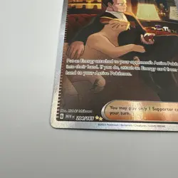 Pokemon TCG 151 Full Art Trainer Giovanni's Charisma 204/165 - Image 3