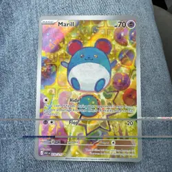 Pokemon TCG Marill Ascended Heroes 232/217 Near Mint Illustration Rare English - Image 1