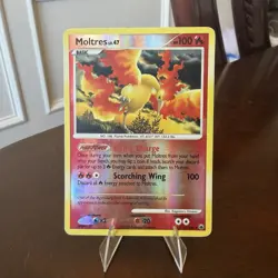 2008 Pokemon Diamond & Pearl Majestic Dawn Moltres Reverse Holo #10/100 - Image 1