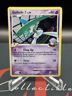 2009 Pokemon Gallade LV.59 20/111 Holo Rare Rising Rivals LP - Image 1