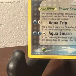 Pokemon EX Team Magma vs Team Aqua Kyogre 3/95 & Carvanha 48/95 Lot (20x) 2004 - Image 4