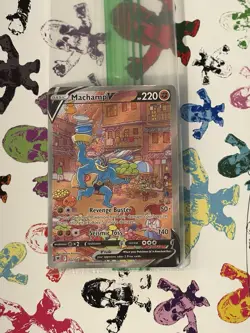2022 Pokemon Machamp V (Alternate Full Art) 172/189 Swsh10: Astral Radiance Holo - Image 2