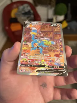 2022 Pokemon Machamp V (Alternate Full Art) 172/189 Swsh10: Astral Radiance Holo - Image 4