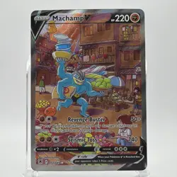 Pokemon Machamp V (Alternate Full Art) 172/189 Swsh10: Astral Radiance Holo - Image 1