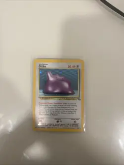 Pokemon TCG Ditto Holo Card 3/62 Fossil Rare Mint Condition - Image 3