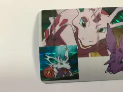 1996 Pokemon Japanese Prizm vending Sticker Card #78 Nidorino Gengar - Image 3