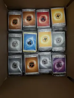 Lot Of 77 Sealed Pokemon Energy Cards - Image 1