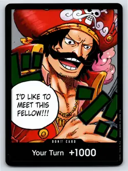 One Piece - OP13 - DON!! Card (Gol.D.Roger) - Holo DON!! - US Seller - Image 1