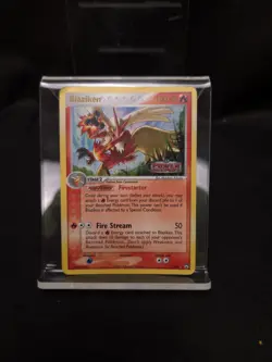 Pokemon TCG Blaziken Holo Rare Card Power Keepers 5/108 - Image 1