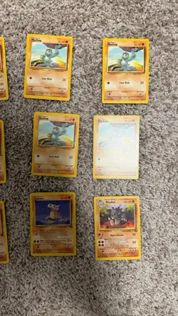 Ground Type Pokemon Cards Base set jungle Mix - Image 4