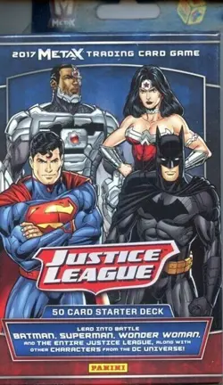Dc Justice League Metax TCG Game Starter Deck 50 Cards - Image 1