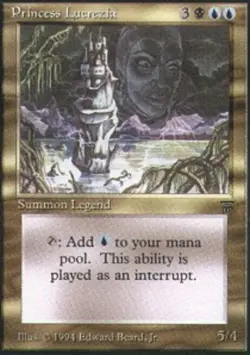 MTG - Princess Lucrezia - Legends - MP, English Magic FLAT RATE SHIP - Image 1