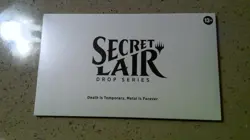 MTG Secret Lair Drop Death Is Temporary Metal Is Forever - Non Foil Sealed - Image 1