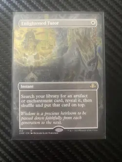 Enlightened Tutor (Borderless) Dominaria Remastered Regular - Image 1