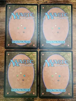 MTG ⭐Mercadian Masques Basic Land Plains Set LP+ ⭐4x: 1x of Each Art 1999 Magic - Image 2