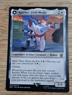Ratchet, Field Medic NM Transformers the Brothers' War Non-foil MTG - Image 1