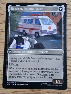 Ratchet, Field Medic NM Transformers the Brothers' War Non-foil MTG - Image 2