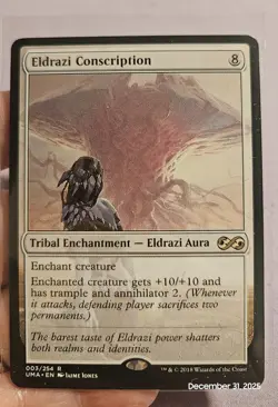🔥 MTG - Eldrazi Conscription - Ultimate Masters UMA Rare #003 M/NM 🔥 - Image 1