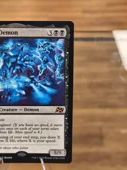 magic the gathering - The Speed Demon - Legendary Creature - Demon - Mythic - Image 4