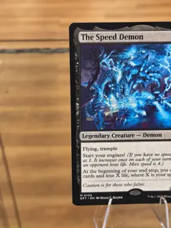 magic the gathering - The Speed Demon - Legendary Creature - Demon - Mythic - Image 5