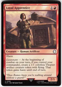 Loyal Apprentice U Universes Beyond: Fallout 190 LP - Image 1