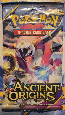 Pokemon XY Ancient Origins Booster Pack Hoopa Ex Art Sealed NM Pack - Image 1