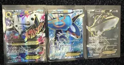 Full art bundle: Steelix ex,Kyogre ex M Aggron EX 154/160 Ultra Rare XY Pokemon - Image 1