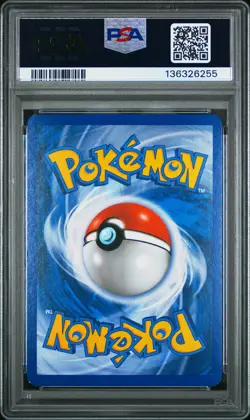 2007 POKEMON DIAMOND & PEARL MYSTERIOUS TREASURES #60 QUILAVA-REVERSE FOIL PSA 8 - Image 2