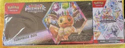 Pokemon Prismatic Evolutions Surprise Box Booster Bundle Promo Exclusive - Image 1