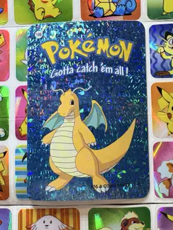 Pokemon 151 Vintage Pocket Monsters Vending HOLO Prism Sticker 2000 Nintendo - Image 2