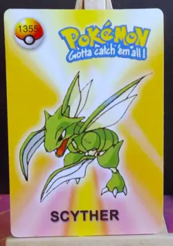POKEMON POCKET MONSTERS VENDING PRISM STICKER 1357 CHARIZARD PURPLE PEOPLE EATER - Image 3