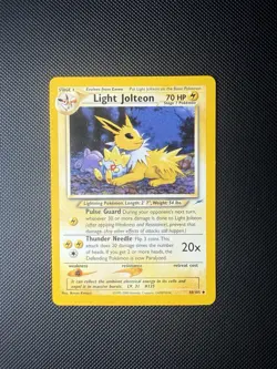Pokemon 2001 Light Jolteon 48/105 Neo Destiny Uncommon NM - Image 1