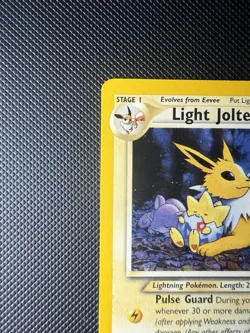 Pokemon 2001 Light Jolteon 48/105 Neo Destiny Uncommon NM - Image 5