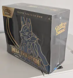 Pokemon Mega Evolution Lucario Elite Trainer Box (ETB) Factory Sealed - Image 2