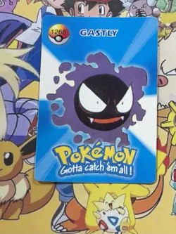 Pokemon Vintage Pocket Monsters Vending HOLO Prism Sticker 1998 Nintendo Japan - Image 2