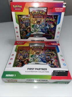 The Pokemon Company First Partner Illustration Series 1 Lot of 2 - Image 1