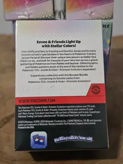 Pokemon TCG Prismatic Evolutions Booster Bundle New Factory Sealed X5 - Image 4