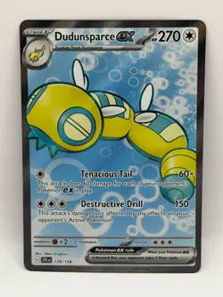 Dudunsparce ex 178/159 Journey Together NM Ultra Rare Holo Pokemon TCG - Image 1