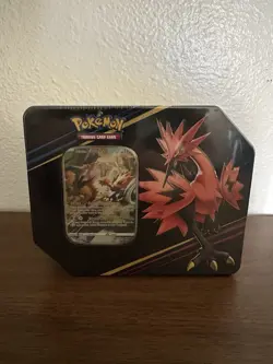Pokemon Crown Zenith Galarian Zapdos Tin Factory Sealed 5 Packs + Full Art Promo - Image 1