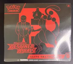 Pokemon Destined Rivals Elite Trainer Box ETB – Factory Sealed – New - Image 1